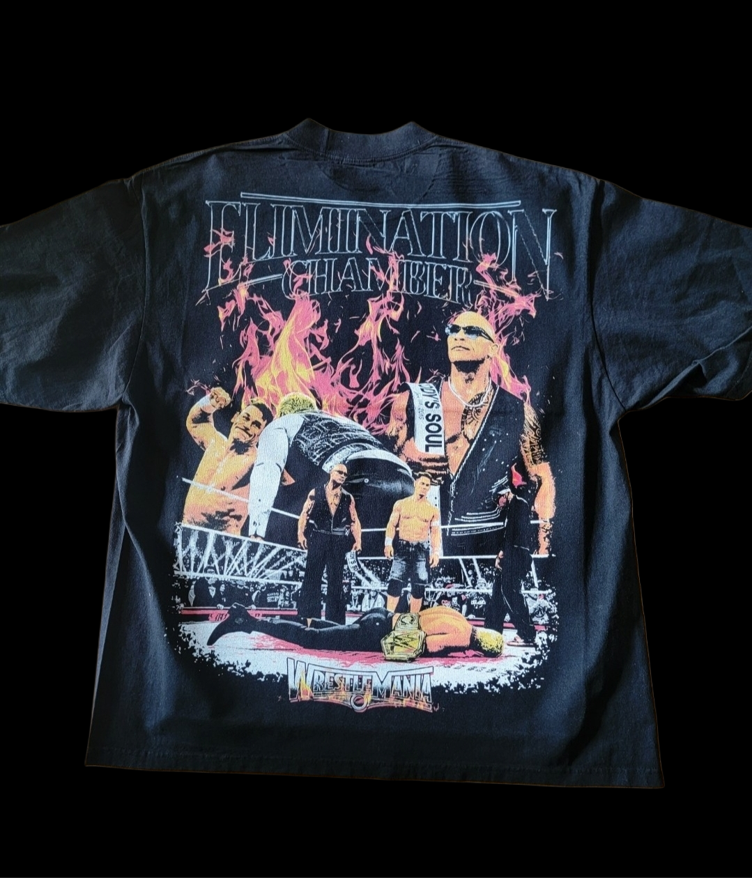 JOHN CENA ON SHAKA HEAVYWEIGHT GARMET DYED T