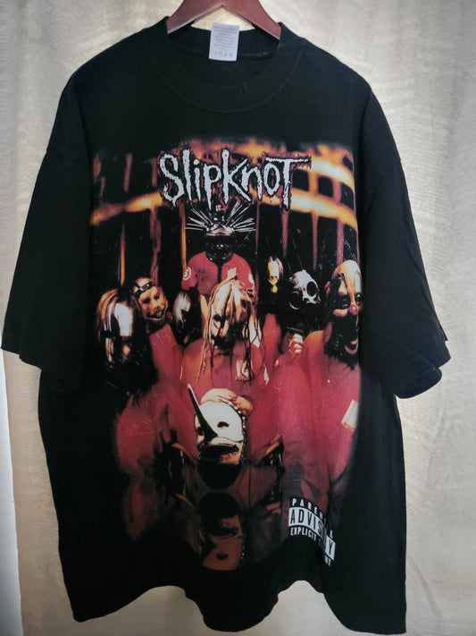 SLIPKNOT ON SHAKA HEAVYWEIGHT GARMET DYED T SHIRT