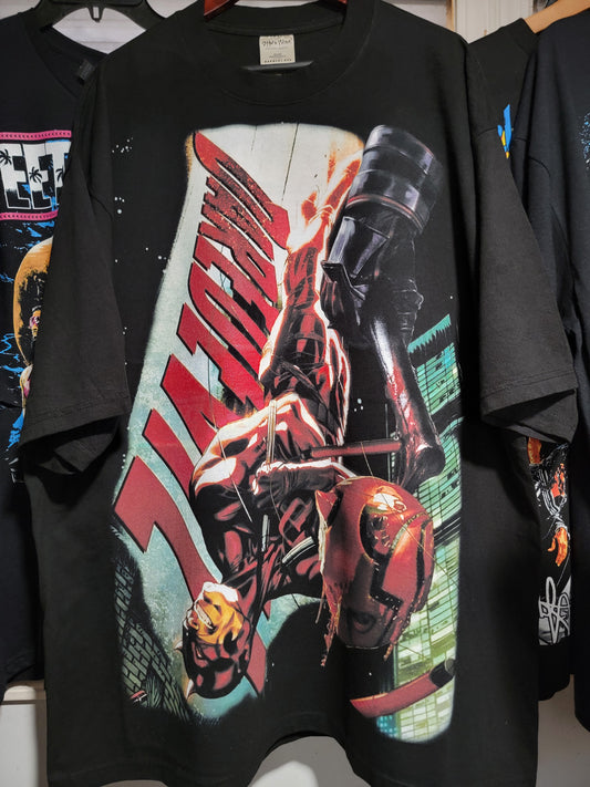 DAREDEVIL ON SHAKA HEAVYWEIGHT GARMET DYED T SHIRT " MOVIE