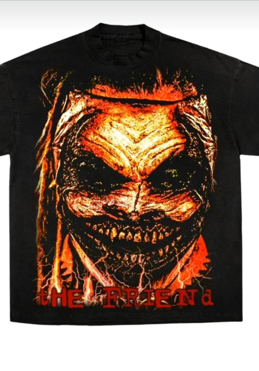 Bray wyatt ON SHAKA HEAVYWEIGHT GARMET DYED T SHIRT(wrestling