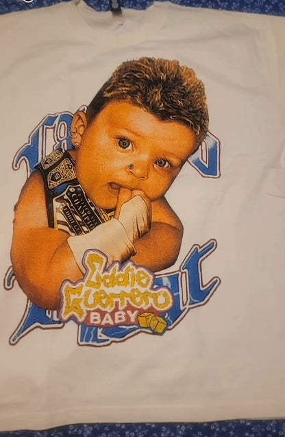 BABY EDDIE ON SHAKA HEAVYWEIGHT GARMET DYED T SHIRT "Wrestling