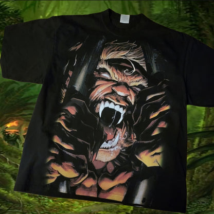 SABRETOOTH LOCKDOWN ON SHAKA HEAVYWEIGHT GARMET DYED T SHIRT