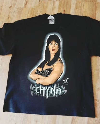 CHYNA ON SHAKA HEAVYWEIGHT GARMET DYED T SHIRT "WRESTLING