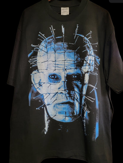Hellraiser, Pinhead on heavyweight Shaka garment dyed t-shirt