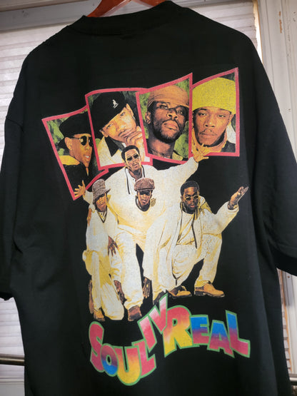 SOUL IV REAL VNTG REMAKE On SHAKA HEAVYWEIGHT GARMET SHIRT