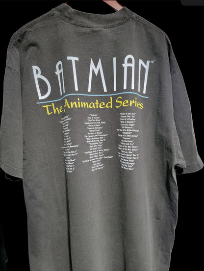 Batman animated series ON SHAKA HEAVY GARMET DYED T