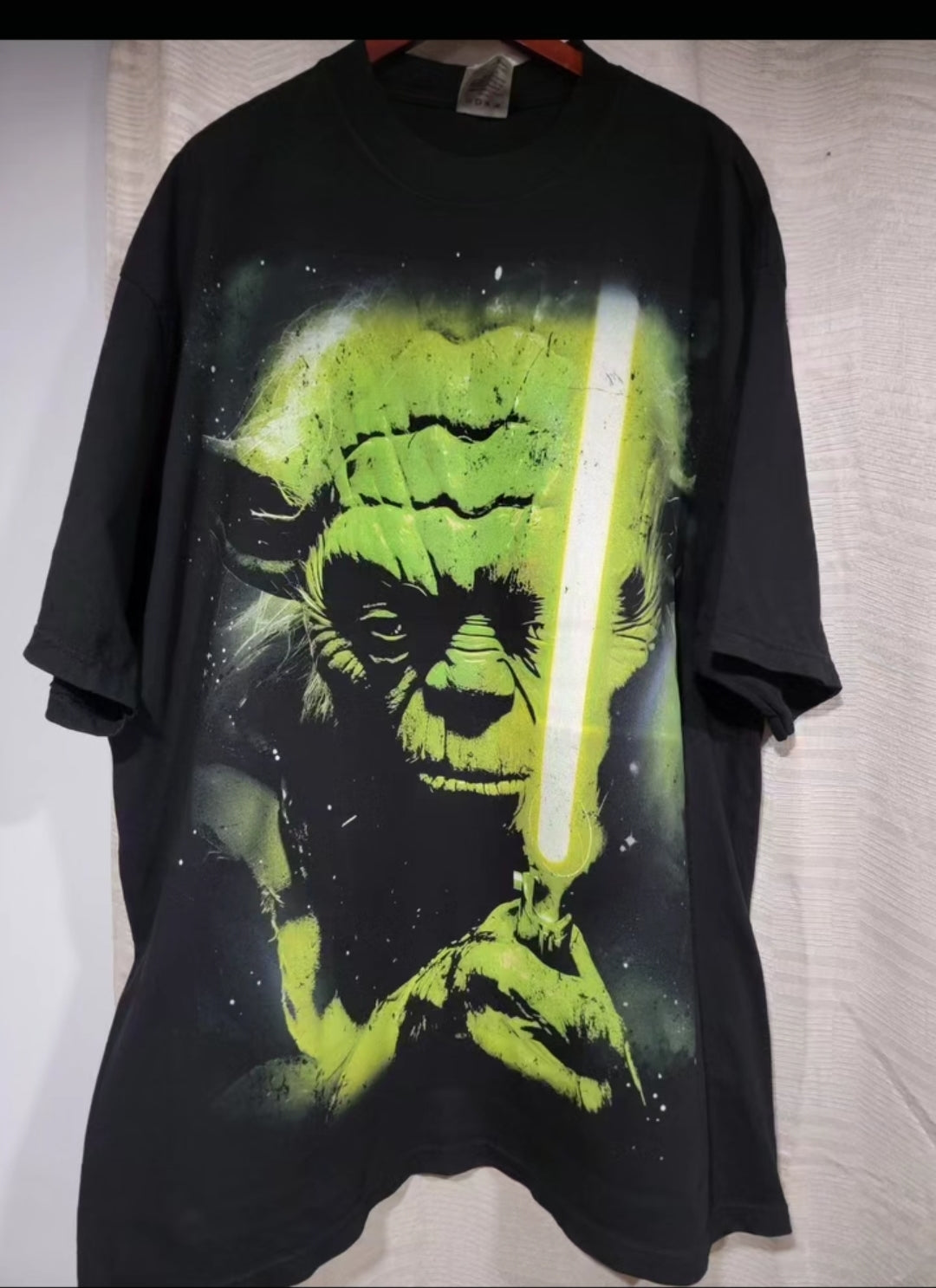 YODA  ON SHAKA HEAVYWEIGHT GARMET DYED T SHIRT