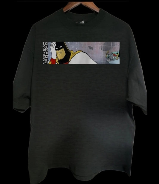 1998 Space Ghost Coast To Coast RARE On  Shaka Heavyweight T-Shirt Black Modern