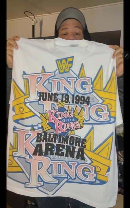 KING OF THE RING ON SHAKA HEAVY GARMET DYED T
