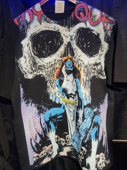 MYSTIQUE ON SHAKA HEAVY GARMET DYED T