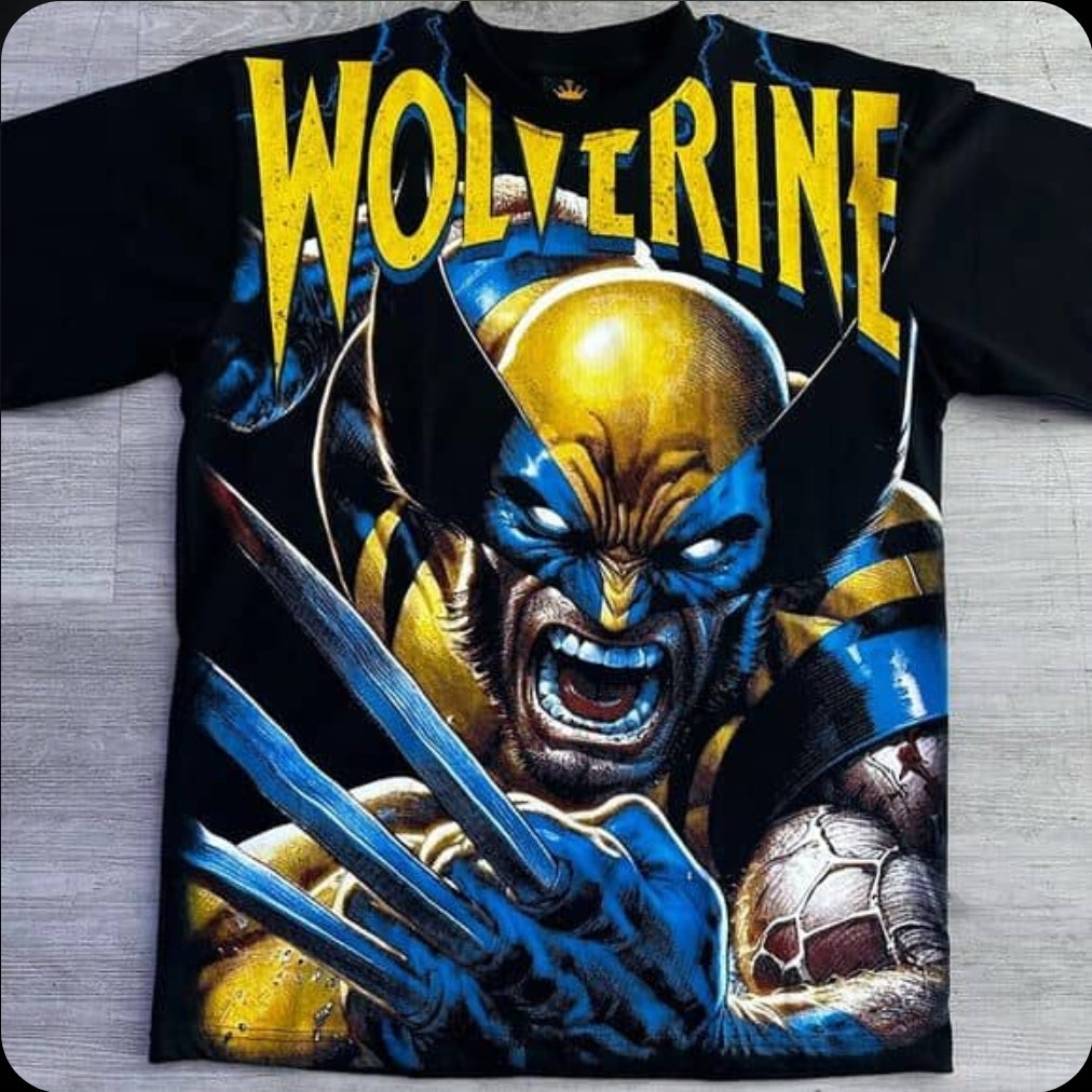 WOLVERINE JUMBO PRINT ON SZ 2XL