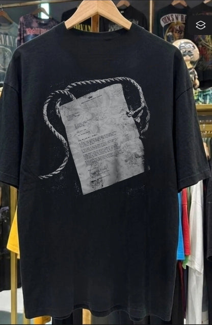 SLAYER MANDITORY SUICIDE On SHAKA HEAVYWEIGHT GARMET SHIRT