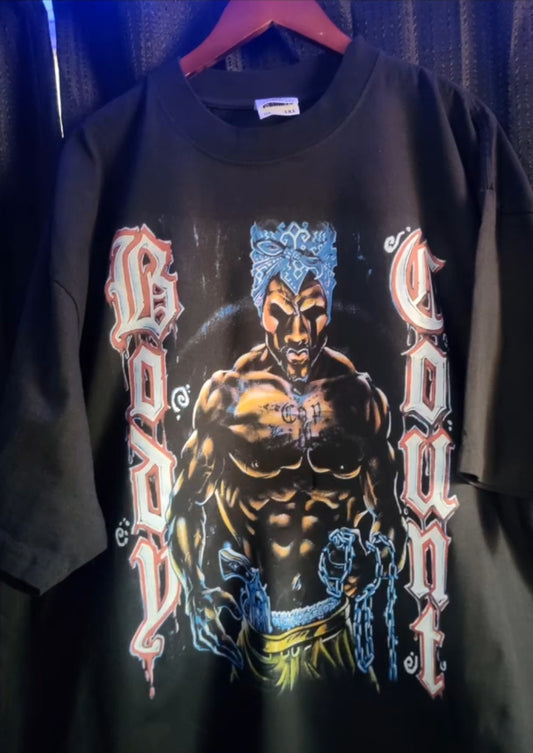 BODY COUNT ON SHAKA HEAVY GARMET DYED T
