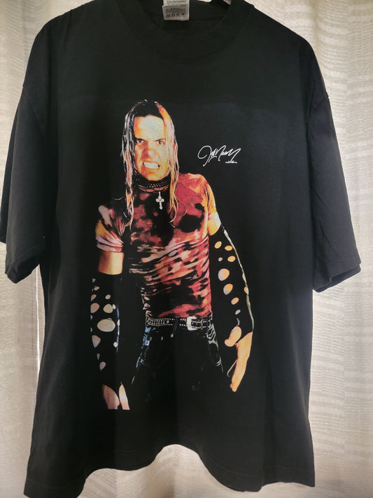 JEFF HARDY ON SHAKA HEAVYWEIGHT GARMET DYED T SHIRT