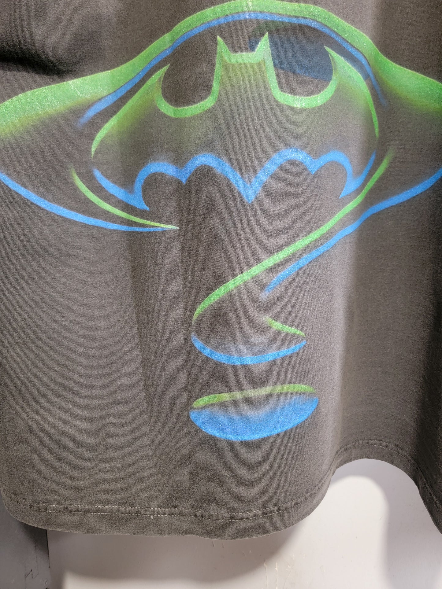 BATMAN FOREVER ON SHAKA HEAVYWEIGHT GARMET DYED T