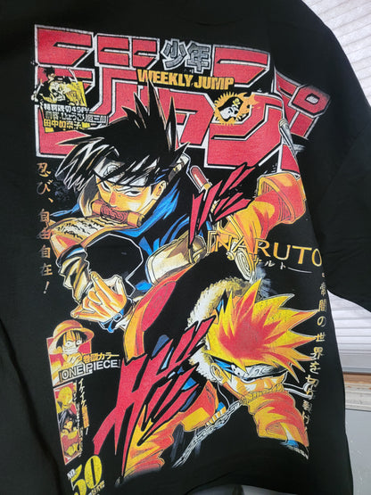 NARUTO ON SHAKA HEAVYWEIGHT GARMET DYED T SHIRT