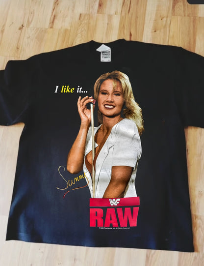 I LIKE IT SUNNY ON SHAKA HEAVYWEIGHT GARMET DYED T SHIRT "WRESTLING