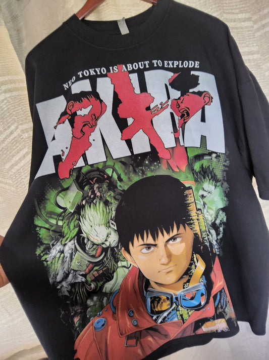 AKIRA ON SHAKA HEAVY GARMET DYED T
