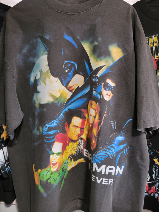 BATMAN FOREVER ON SHAKA HEAVYWEIGHT GARMET DYED T