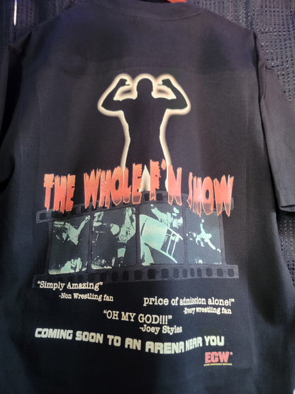 ROB VAN DAM THE WHOLE FKN SHOW ON SHAKA HEAVY GARMET DYED T (Wrestling