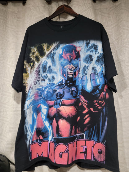 MAGNETO ON SHAKA HEAVYWEIGHT GARMET DYED T SHIRT