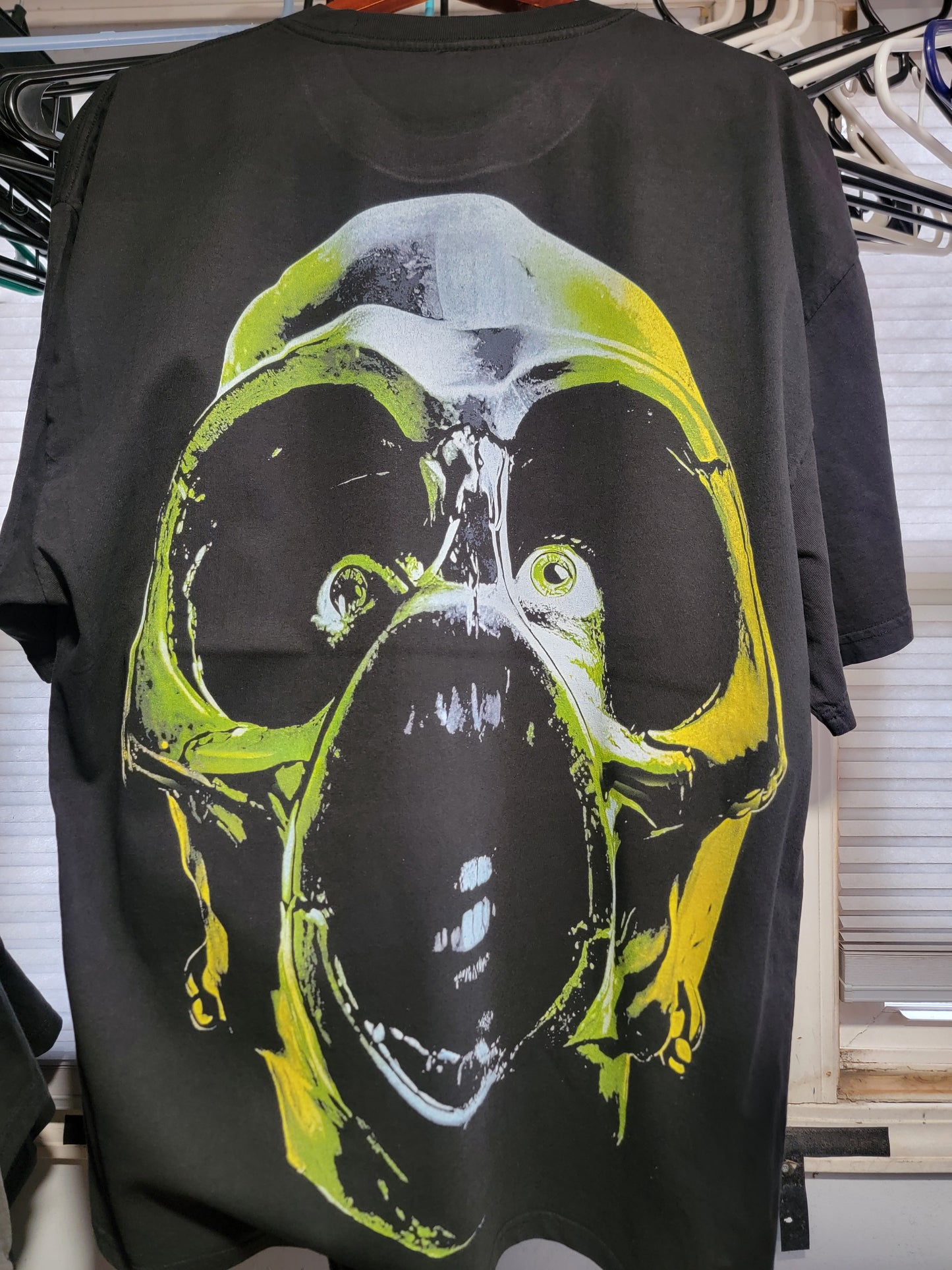 VNTG SLIPKNOT REPRINT ON SHAKA HEAVYWEIGHT GARMET DYED T SHIRT