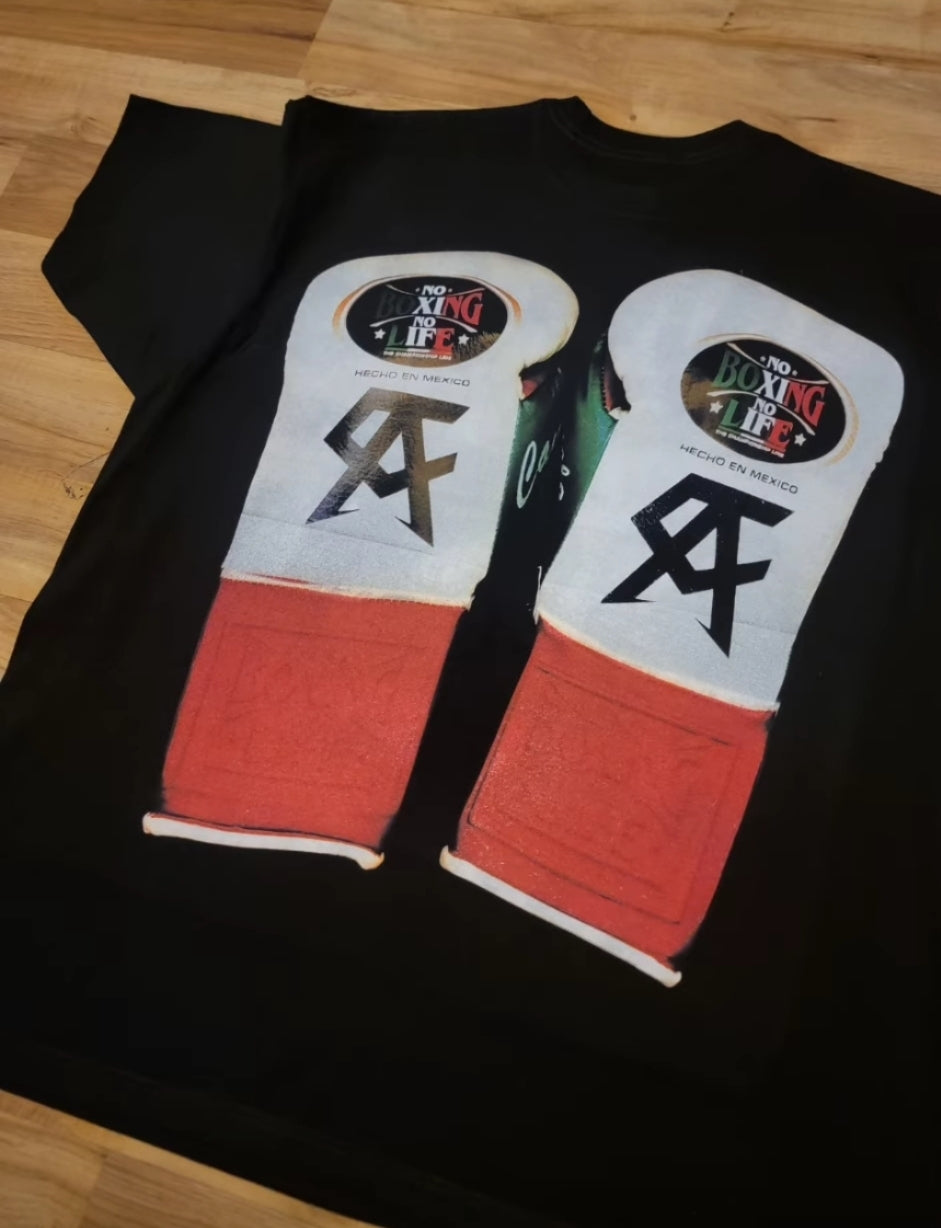 CANELO ON SHAKA HEAVYWEIGHT GARMET DYED T SHIRT