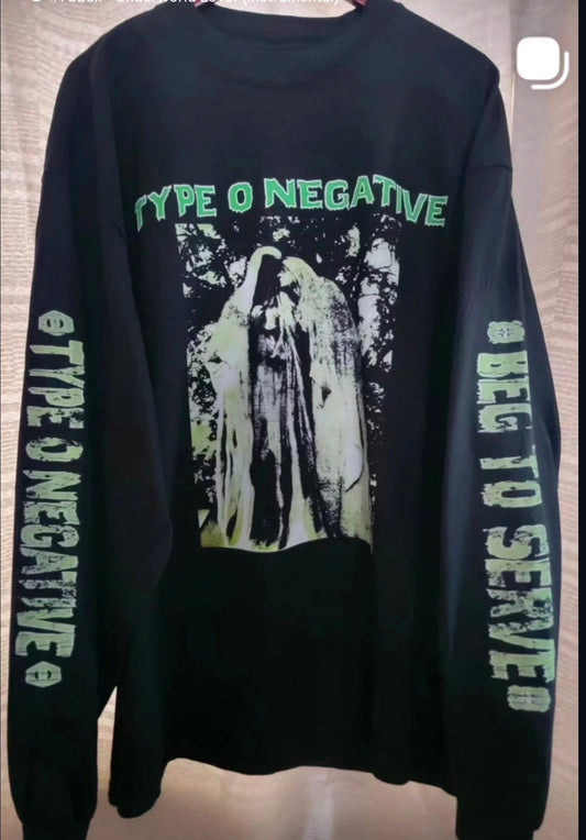 SZ 5XL TYPE O TRAGICAL MISERY TOUR LONG SLEEVE