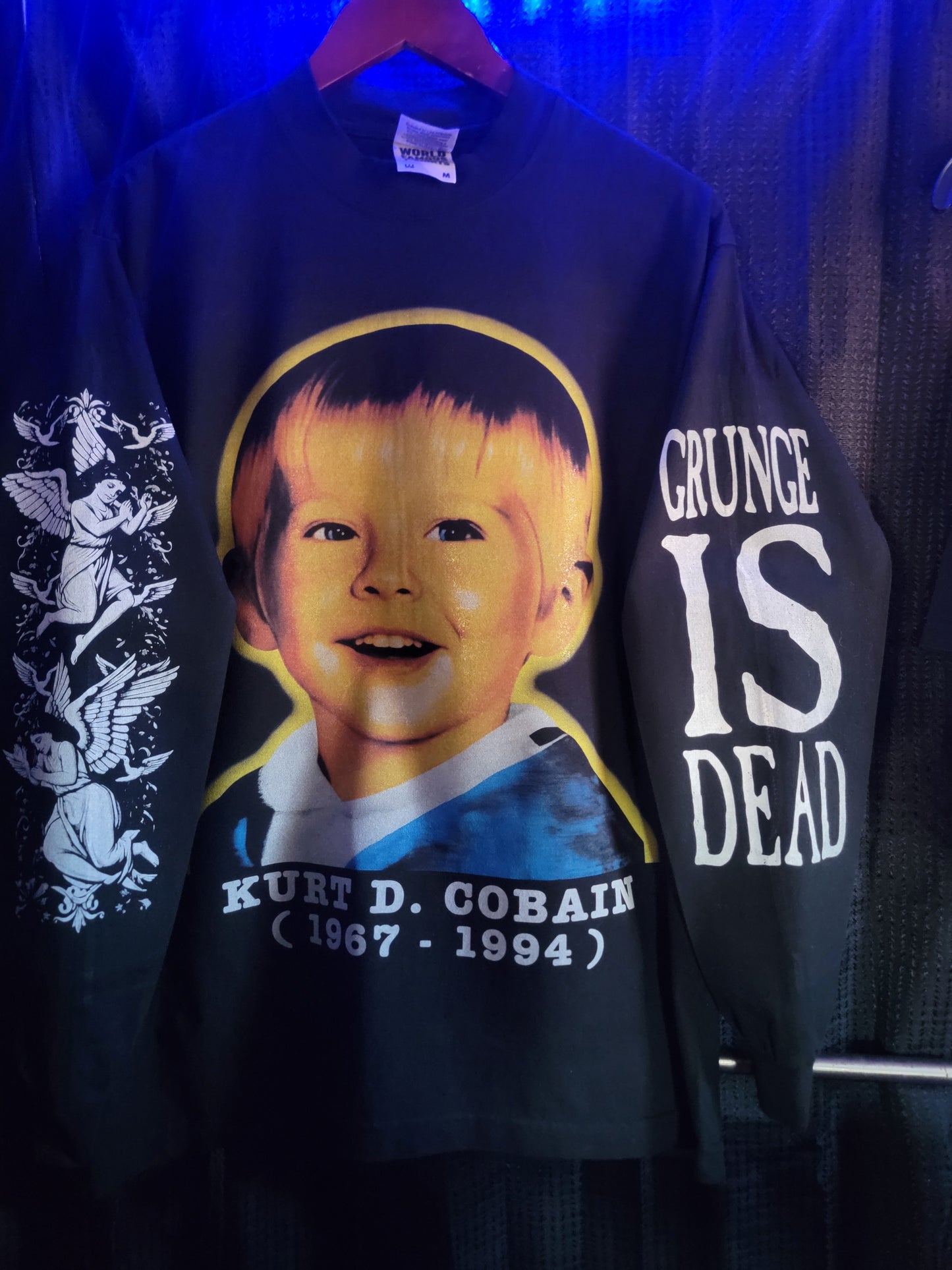 KURT COBAIN GRUNGE IS DEAD  LONG SLEEVE SLEEVE
