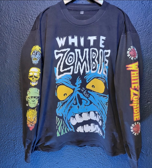WHITE ZOMBIE TOUR LONG SLEEVE SZ XL