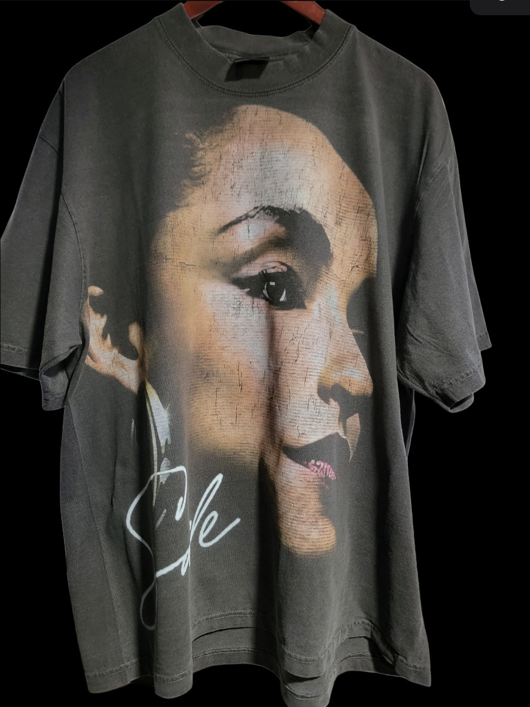 SADE ON SHAKA HEAVYWEIGHT GARMET DYED T SHIRT