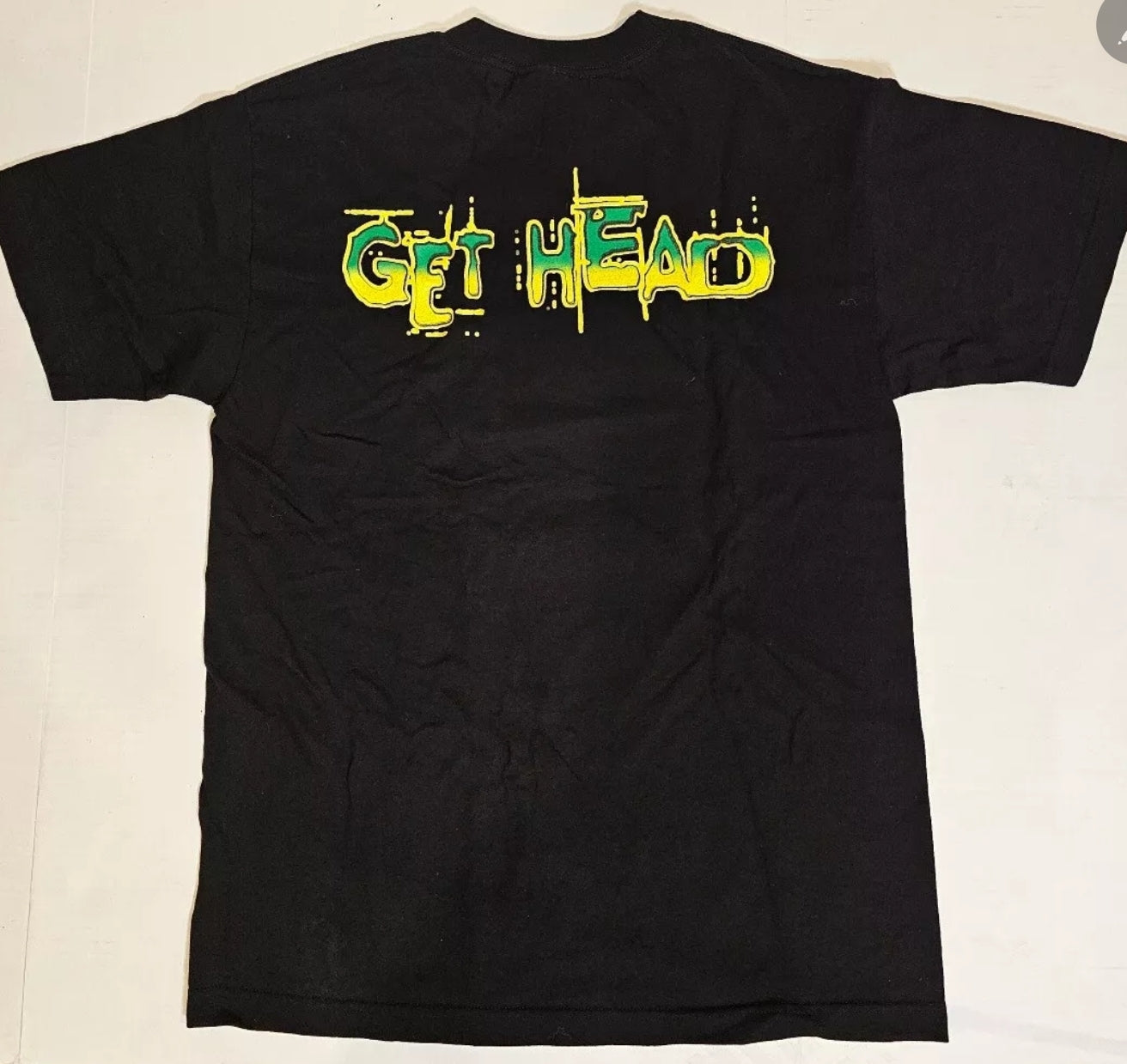 HARDCORE HEAD ON SHAKA HEAVYWEIGHT GARMET DYED T SHIRT (wrestling)
