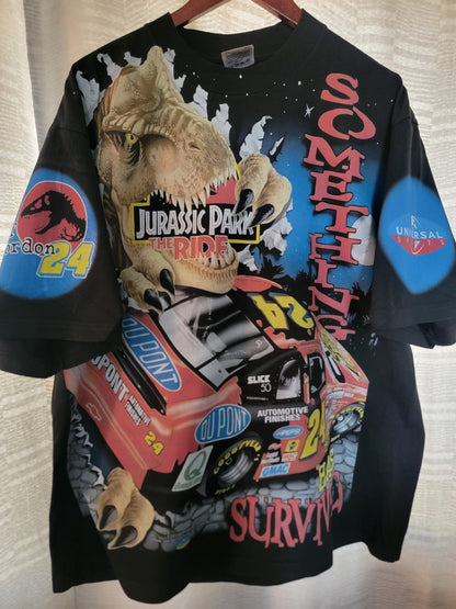 JURASSIC PARK RIDE JEFF GORDON T SHIRT