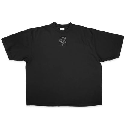 MAX CASTELLANOS El VILLANO ON SHAKA HEAVYWEIGHT GARMET DYED T SHIRT (WRESTLING