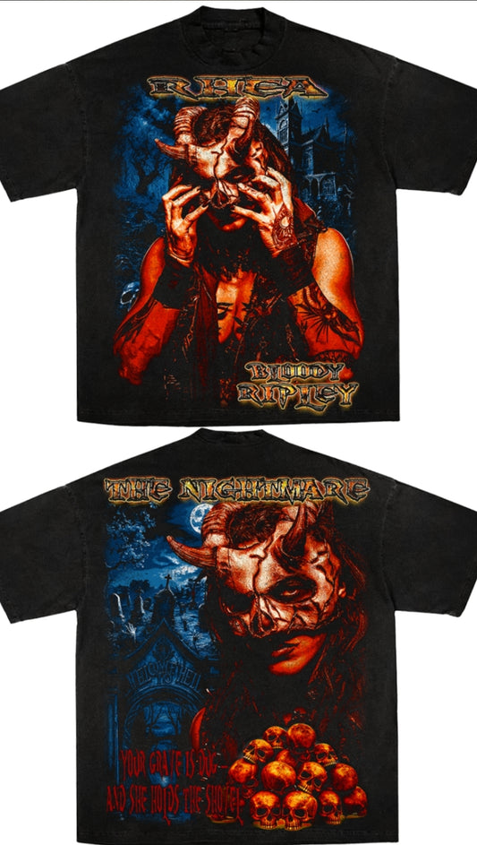 THEA RIPLEY THE NIGHTMARE  ON SHAKA HEAVYWEIGHTGARMET DYED)