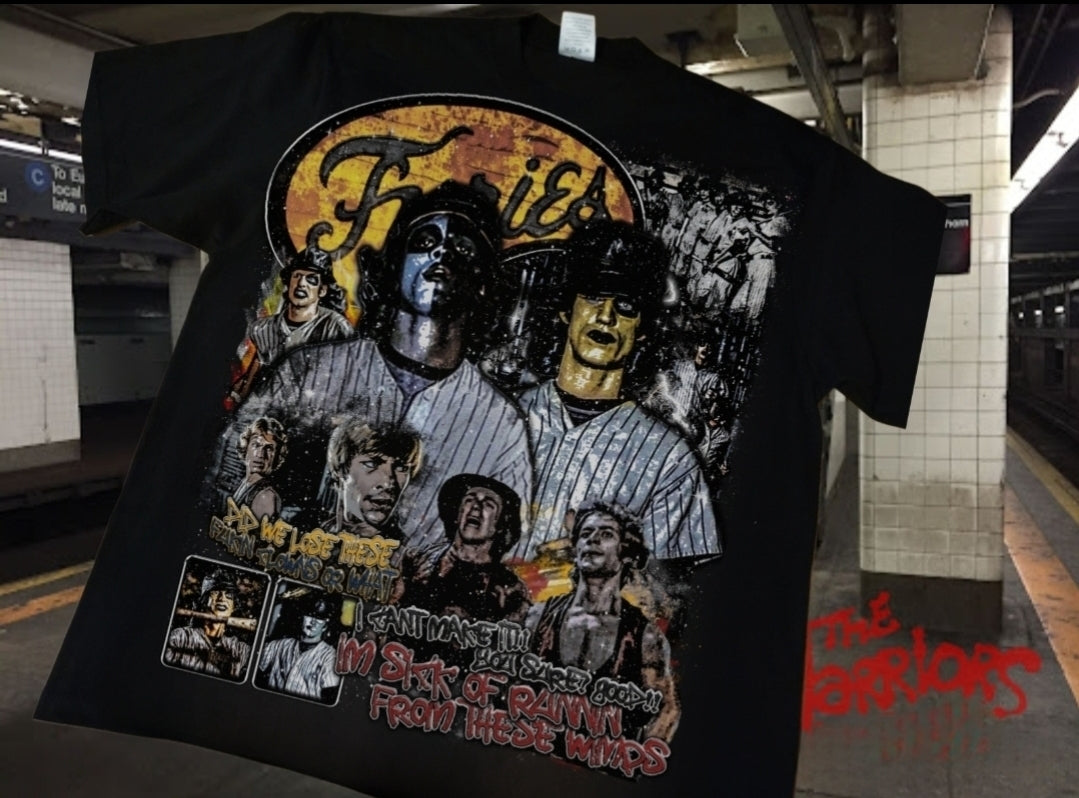 BADEBALL FURIES ON SHAKA HEAVEY GARMET DYED T SHIRT movies