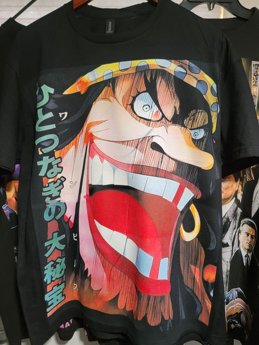 ONE PIECE On HEAVYWEIGHT GARMET DYED T SHIRT