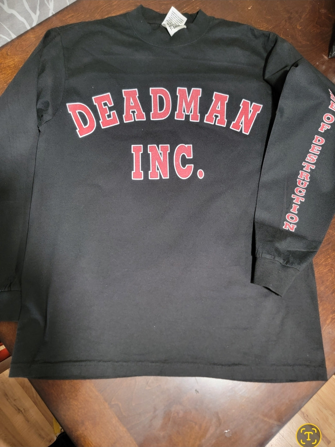 DEADMAN INC. ON HEAVYWEIGHT SHIRT