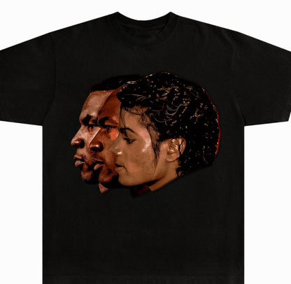THE Greatest Mike the trinity ON SHAKA HEAVYWEIGHT GARMET DYED T SHIRT