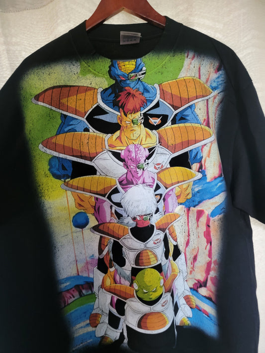 GINYU FORCE DRAGON BALL Z ON SHAKA HEAVYWEIGHT GARMET DYED T SHIRT, Big print