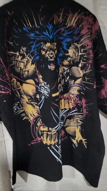 WEAPON X ON SHAKA HEAVYWEIGHT GARMET DYED T SHIRT