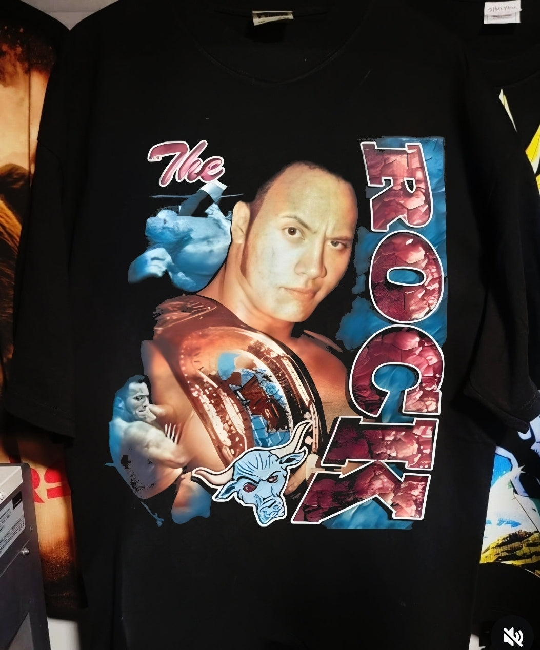 Eddie guerrero vs batista ON SHAKA HEAVYWEIGHT GARMET DYED T SHIRT