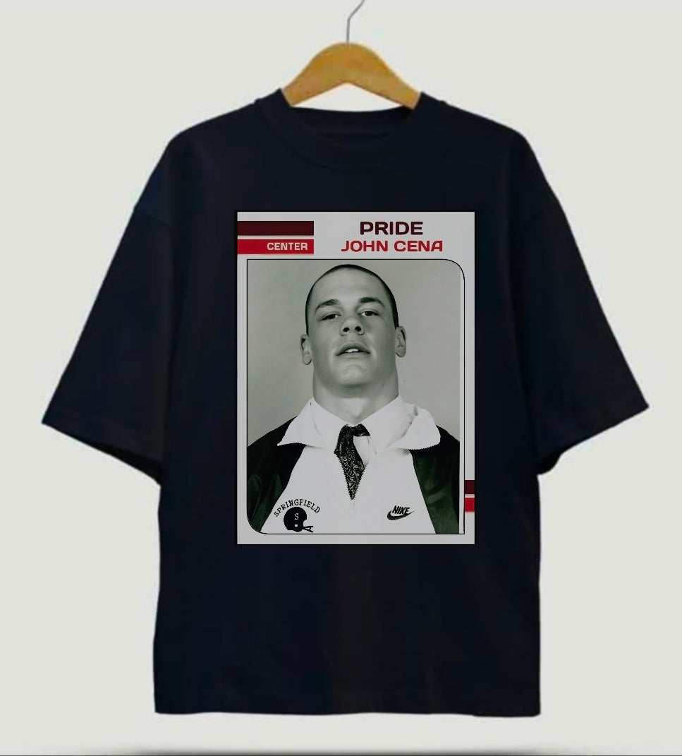 YOUNG JOHN CENA ON SHAKA HEAVY GARMET DYED T"WRESTLING