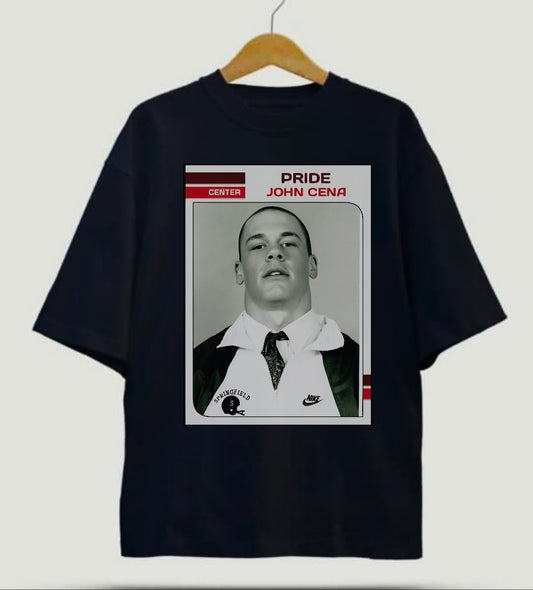 YOUNG JOHN CENA ON SHAKA HEAVY GARMET DYED T"WRESTLING
