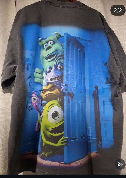 Monsters inc . ON SHAKA HEAVY GARMET DYEd