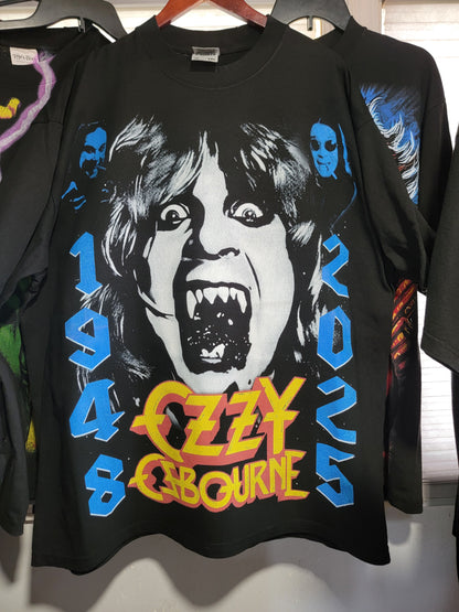 OZZY (FRONT ONLY)Jumbo print ON SHAKA HEAVYWEIGHT GARMET DYED T SHIRT