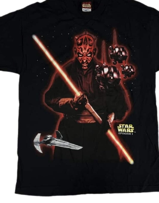 SZ XL JEFF HARDY AND DARTH MAUL, SZ 5T DARTH MAUL