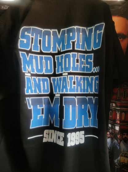 STONE COLD ON HEAVYWEIGHT GARMET DYED T SHIRT (WRESTLING