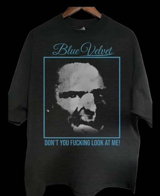 Blue Velvet David Lynch ON A Shaka Heavyweight T-Shirt Black Modern