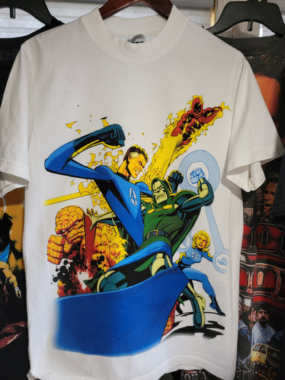 FANTASTIC FOUR ON SHAKA HEAVYWEIGHT GARMET DYED T SHIRT